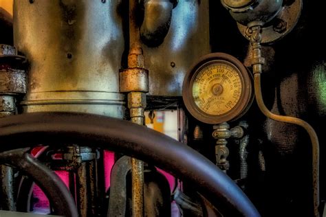 Steam Gauge Photograph by Don Brown - Fine Art America