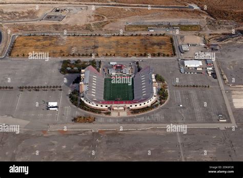 An aeriall view of Sam Boyd Stadium, Sunday, Dec. 13, 2020, in Whitney ...