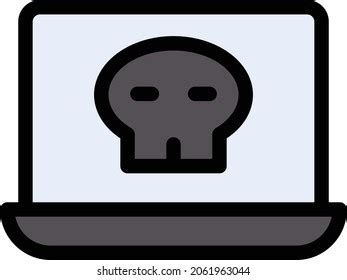 Cybercrime Vector Thin Line Icon Stock Vector (Royalty Free) 2065804529 | Shutterstock