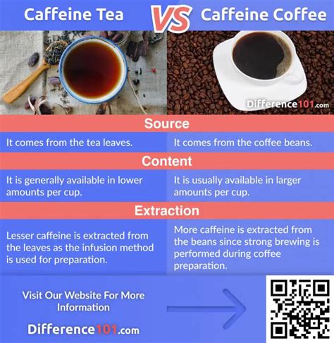 Caffeine in Tea vs. Coffee: Differences, Similarities, Pros & Cons ...