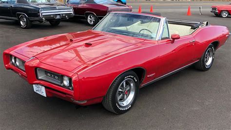 Test Drive 1968 Pontiac GTO Convertible SOLD $36,900 Maple Motors #967 - YouTube