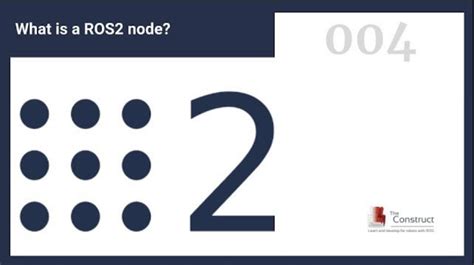 [ROS2 in 5 mins] 004 - What is a ROS2 node? ROS1 and ROS2 nodes compared - The Construct