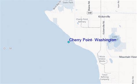 Cherry Point, Washington Tide Station Location Guide