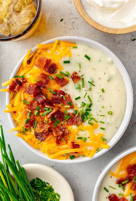 Loaded Baked Potato Soup - Skinnytaste - Cook Heal