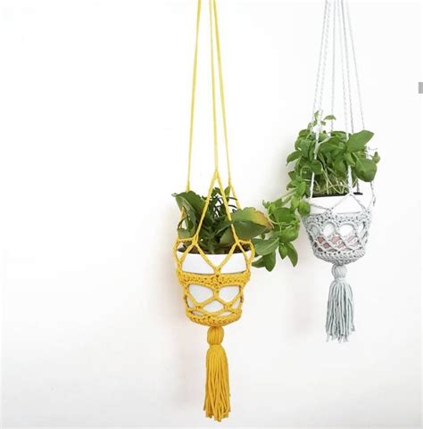 Crochet Plant Hanger Free Pattern Round-Up, Perfect For Gifting – Crochet Society