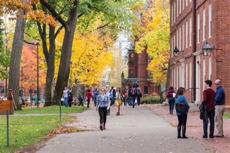 students walking around campus at davidson college | Davidson Village Inn