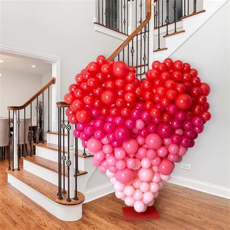 Ready to take your romance to the next level? Our ready-made Heart balloon wall is the perfect ...