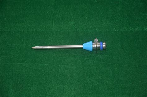 Laparoscopic Conical Hasson Trocar With Obturator Stopcock 5 mm - Laparoscopic Instruments