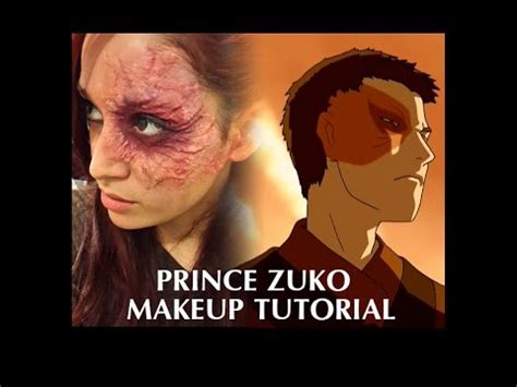 Makeup tutorial - Scar of prince Zuko (Avatar: The last airbender ...