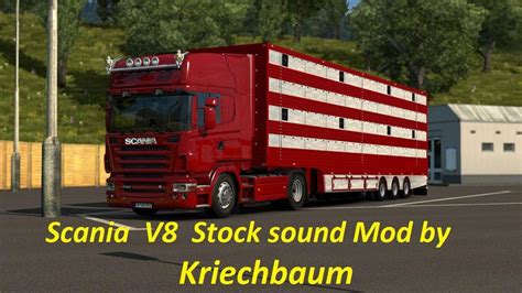 Scania Stock V8 sound mod | ETS2 mods | Euro truck simulator 2 mods - ETS2MODS.LT