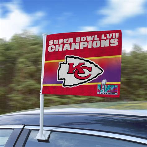 Fanmats | Kansas City Chiefs Super Bowl LVII Car Flag