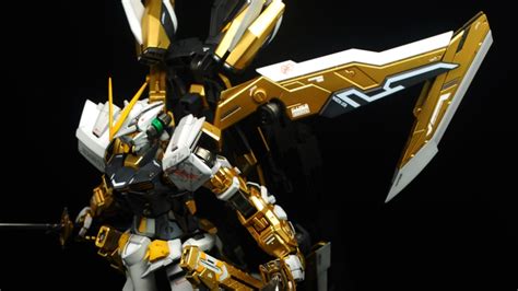 Painted Build: MG 1/100 Gundam Astray "Gold" Frame Kai