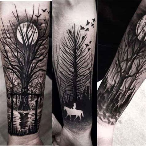 13 Captivating Negative Space Tattoos – SheIdeas