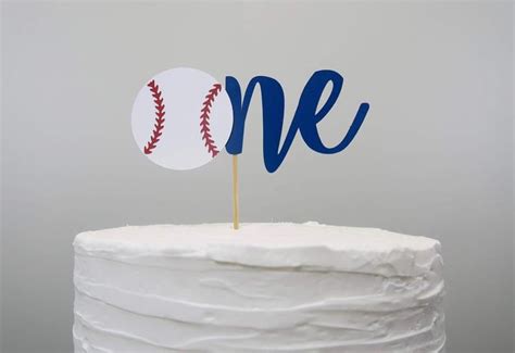 Baseball Theme Cake Topper Baseball First Birthday Baseball | Etsy | Baseball birthday, Baseball ...
