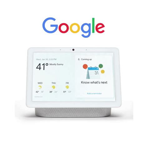 Google Nest Hub (2nd Generation) Smart Home AI Voice Display Controller ...