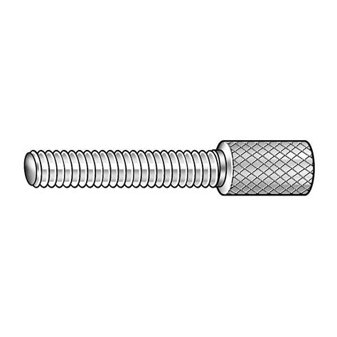 Thumb Screw, Knurled, 6-32x3/4 L, 18-8 SS: Amazon.com: Industrial & Scientific