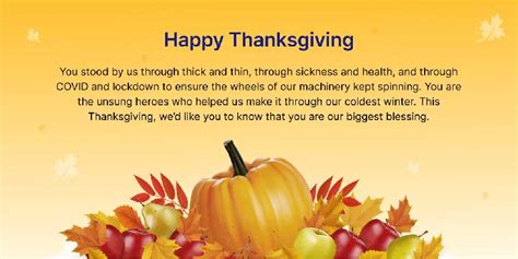 50+ Thanksgiving Greetings to Employees Free Download 2024 - QuotesProject.Com