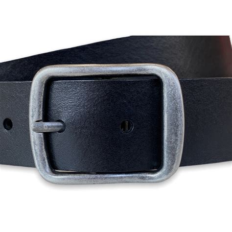 Belt Leather Men Belt Black Jeans Belt - Etsy