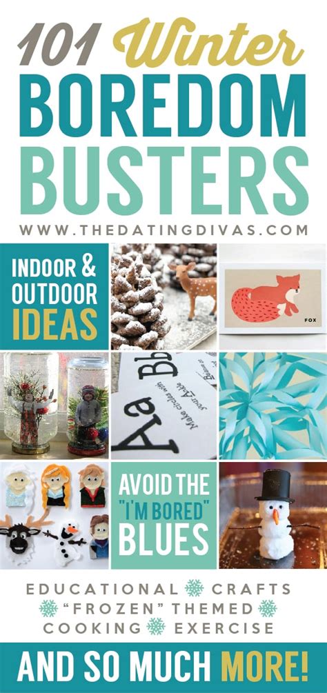 Winter Boredom Busters for Kids - From The Dating Divas