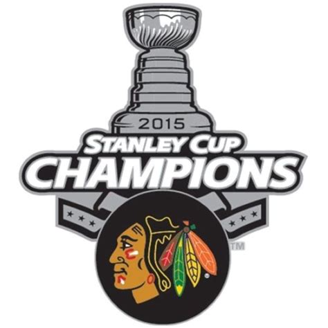 Odznak CHICAGO BLACKHAWKS 2015 STANLEY CUP CHAMPIONS - Chicago ...