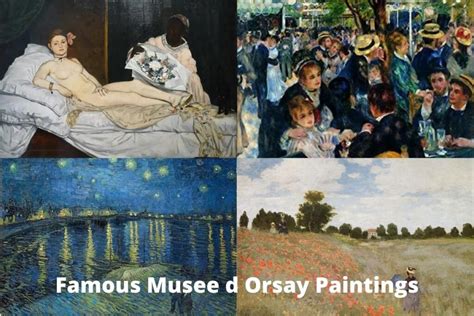 10 Musee d Orsay Paintings - Must See Works of Art - Artst