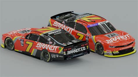 2023 #7 Justin Allgaier BRANDT Chevy (California) | Stunod Racing