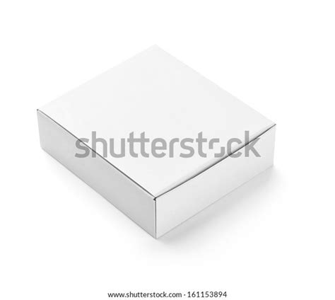 Close White Box Template On White Stock Photo 161153894 | Shutterstock