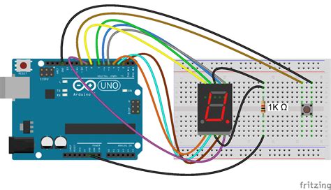 How to Set up 7-Segment Displays on the Arduino - Circuit Basics