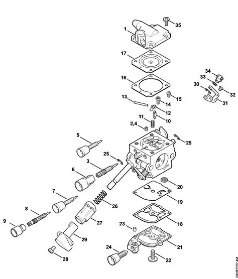 Demystifying the Stihl MS211 Carburetor: A Detailed Diagram and Guide