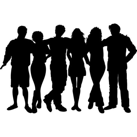 silhouette-clipart-group-of-friends-5 | Total Estate Sales