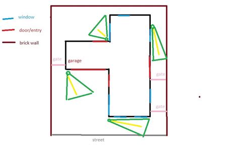 Home Camera Placement Help : r/homedefense