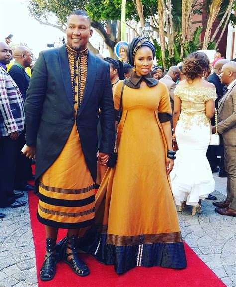 Mandla Mandela and his wife at #SONA2016 dressed by Bongiwe Walaza So hot | African fashion ...