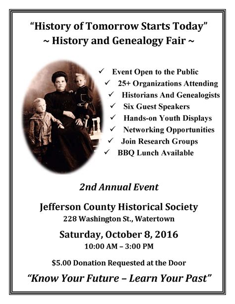 Jefferson County Historical Society Holds Genealogy Fair | FamilyTree.com