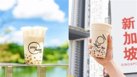 14 places to order bubble tea delivery in Singapore | Bubble tea, Cranberry tea, Coconut drinks