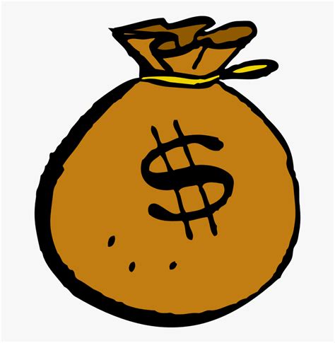 Money Bag Coin Clip Art - Finance Clipart, HD Png Download - kindpng