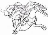 Mega Pokemon Rayquaza Coloring Pages Sketch Page sketch template