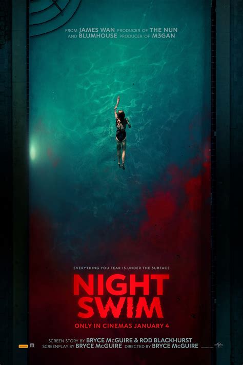 Night Swim (2024) - Posters — The Movie Database (TMDB)