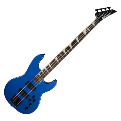 Guitare basse Jackson CBXNT IV, bleu métallique à Gear4Music.com