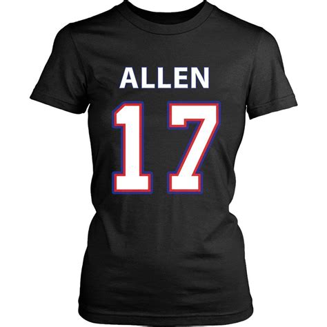 Josh Allen Jersey Women'S T-Shirt | T shirts for women, Shirts, T shirt