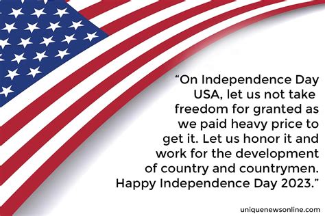 US Independence Day 2023 Quotes, Wishes, Images, Messages, Greetings, Sayings, Slogans, Cliparts ...