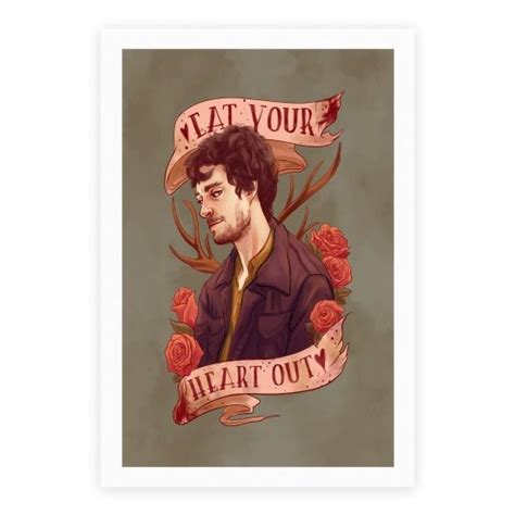 Eat Your Heart Out Parody – Poster - Canvas Print - Wooden Hanging Scroll Frame - Big Eagle