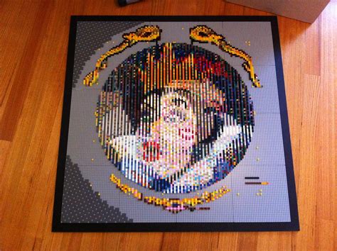 Snow White lenticular LEGO mosaic - Step 3 | When I was happ… | Flickr