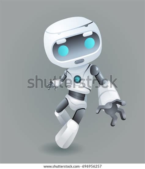 Technology Mascot Robot Innovation Science Fiction Stock Vector (Royalty Free) 696956257 ...