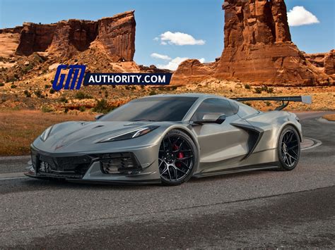 C8 Corvette Z06 Rendered With Go-Faster Attitude | GM Authority