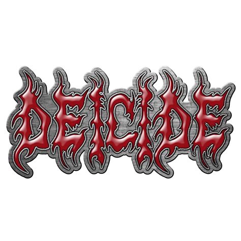 Deicide Logo Pin Badge Official Death Metal Band Merch New | eBay