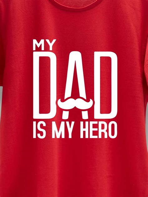 1.New My Dad is My HERO T-shirt by Out of Order