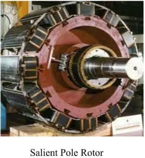 Difference between Salient Pole & Non-Salient Pole Rotor