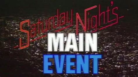 WWF Saturday Night's Main Event II | Match Card & Results | WWE PPV