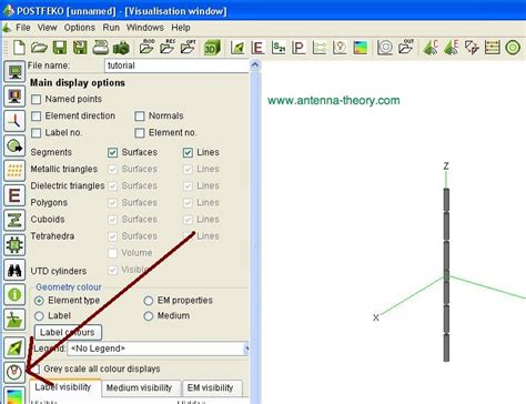 Antenna Simulation Software - FEKO - Requesting Outputs, Running FEKO, and PostFEKO