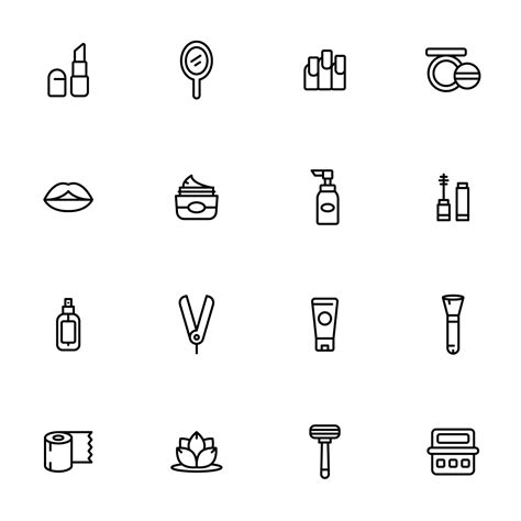 Free Beauty Icons (SVG, PNG)